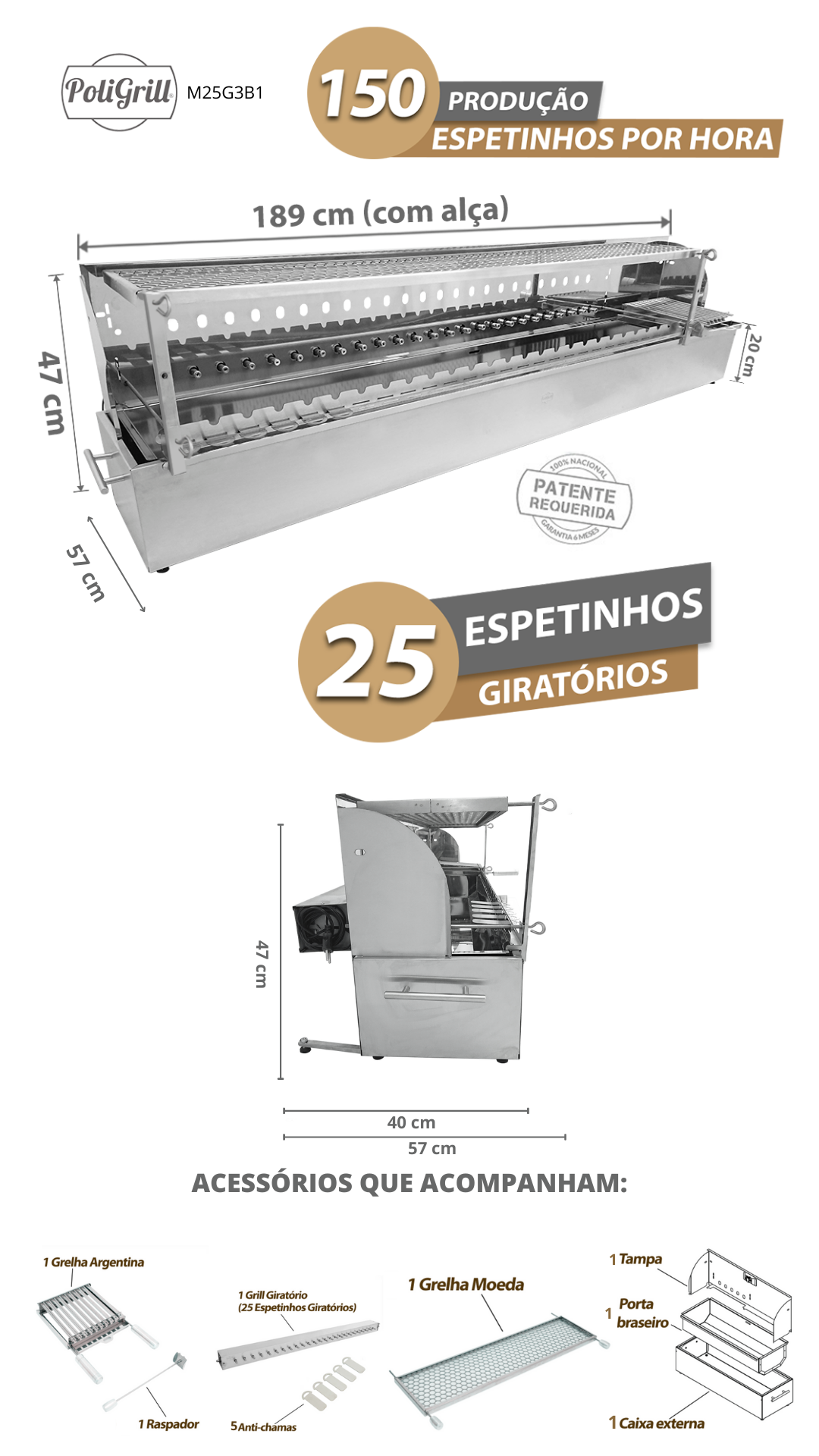 07-Balcão-20 Espetinhos 1 Grill